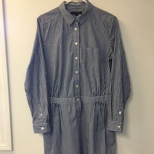 Banana Republic - Striped Shirt Dress